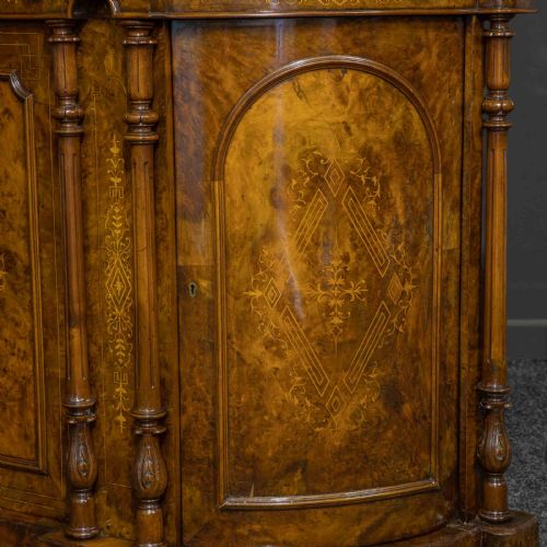 VICTORIAN WALNUT CREDENZA - ADDITIONAL PHOTO 12