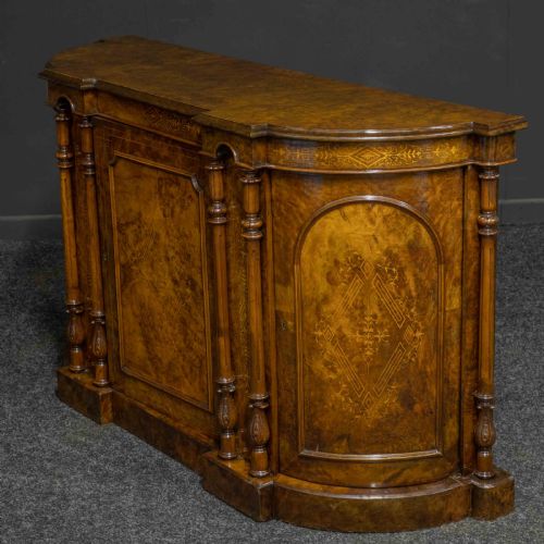 VICTORIAN WALNUT CREDENZA - ADDITIONAL PHOTO 15