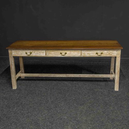 EARLY 20TH CENTURY EXTRA TALL TABLE - ADDITIONAL PHOTO 3