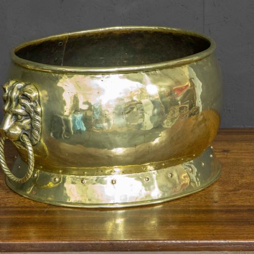 VICTORIAN BRASS VESSEL - ADDITIONAL PHOTO 2