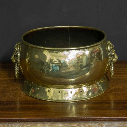 VICTORIAN BRASS VESSEL - ADDITIONAL PHOTO 4