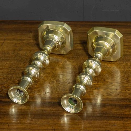 SET OF TWO VICTORIAN CANDLESTICKS - ADDITIONAL PHOTO 6