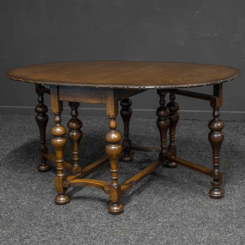 OAK DINING SET WITH TABLE AND FOUR CHAIRS - ADDITIONAL PHOTO 11
