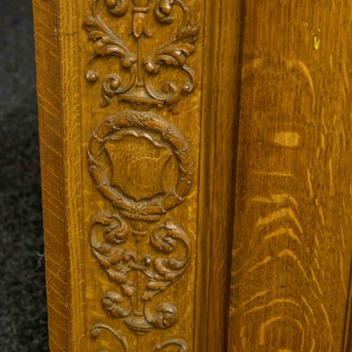 EARLY 20TH CENTURY PAIR OF OAK PEW FRONTS - ADDITIONAL PHOTO 9