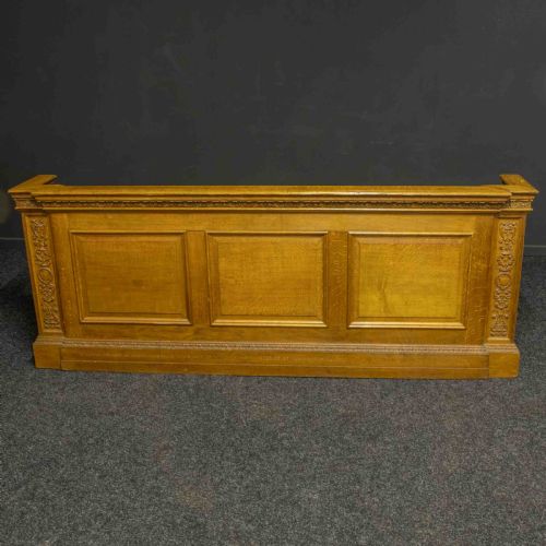 EARLY 20TH CENTURY PAIR OF OAK PEW FRONTS - ADDITIONAL PHOTO 10