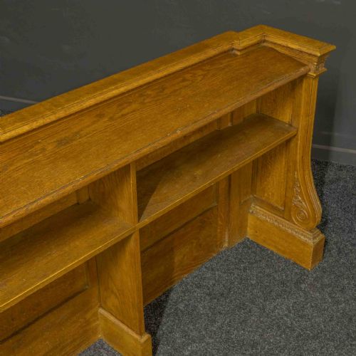 EARLY 20TH CENTURY PAIR OF OAK PEW FRONTS - ADDITIONAL PHOTO 14