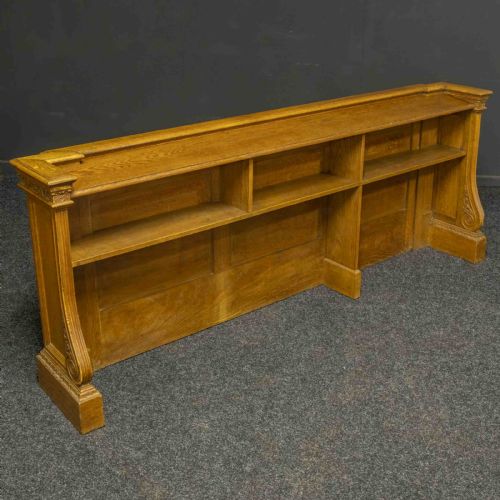 EARLY 20TH CENTURY PAIR OF OAK PEW FRONTS - ADDITIONAL PHOTO 16