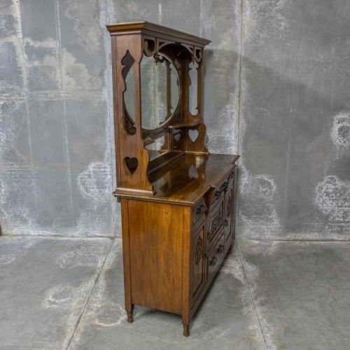 VICTORIAN WALNUT SIDEBOARD - ADDITIONAL PHOTO 3