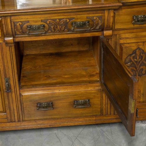 VICTORIAN WALNUT SIDEBOARD - ADDITIONAL PHOTO 9