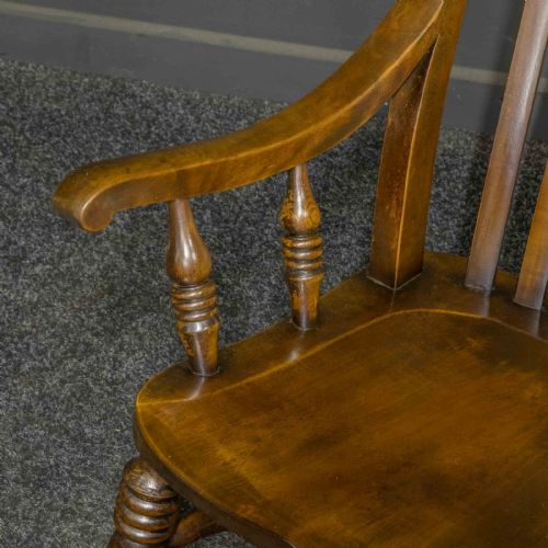 PAIR OF VICTORIAN ROCKING CHAIRS - ADDITIONAL PHOTO 3