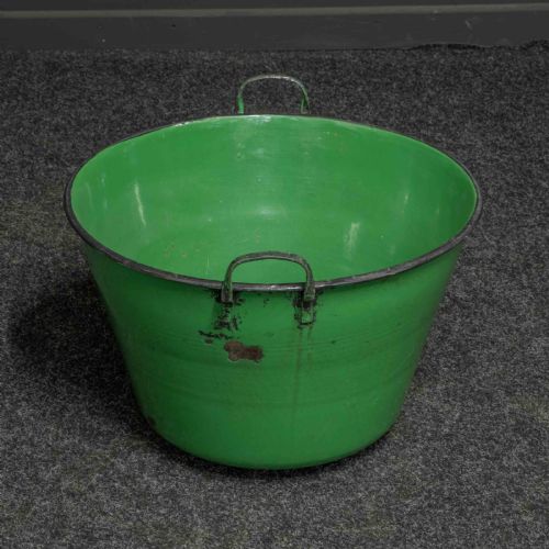 MASSIVE ENAMELLED BIN - ADDITIONAL PHOTO 7