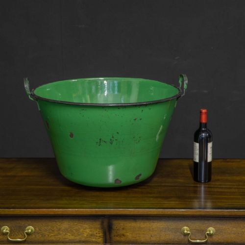 MASSIVE ENAMELLED BIN - ADDITIONAL PHOTO 8