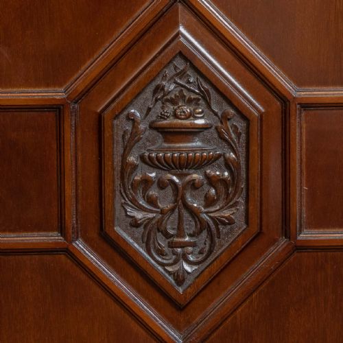 VICTORIAN WALNUT SECRETAIRE BOOKCASE - ADDITIONAL PHOTO 12