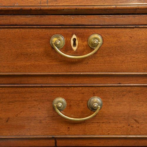GEORGIAN MAHOGANY BUREAU - ADDITIONAL PHOTO 17