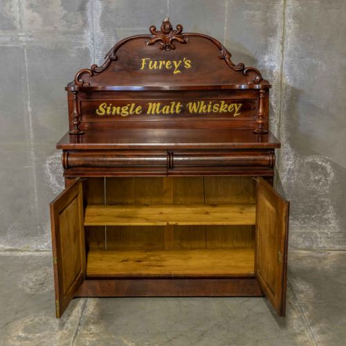VICTORIAN MAHOGANY CHIFFONIER - ADDITIONAL PHOTO 8