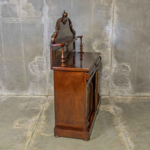 VICTORIAN MAHOGANY CHIFFONIER - ADDITIONAL PHOTO 13