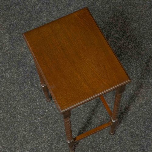 QUARTETTE MAHOGANY NEST OF TABLES - ADDITIONAL PHOTO 9