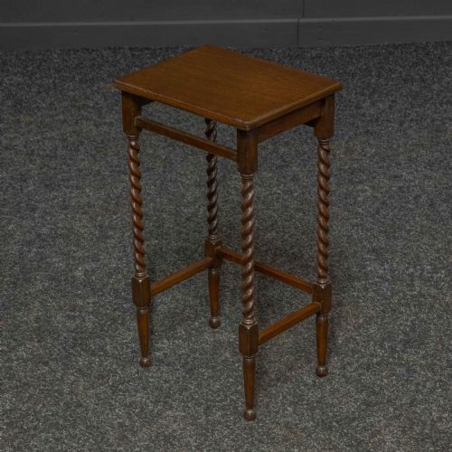 QUARTETTE MAHOGANY NEST OF TABLES - ADDITIONAL PHOTO 10