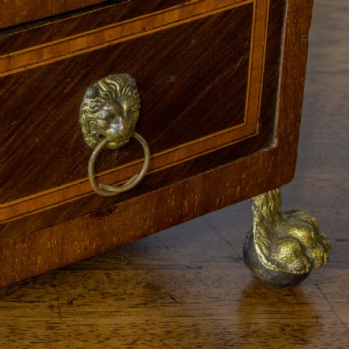 EDWARDIAN MAHOGANY TOILET MIRROR - ADDITIONAL PHOTO 11