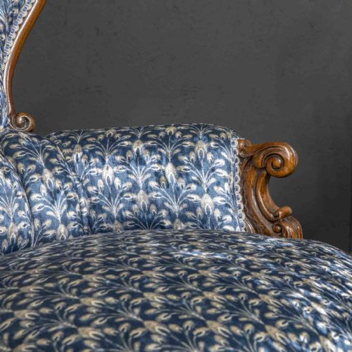 2 VICTORIAN LINER CHAIRS - ADDITIONAL PHOTO 2