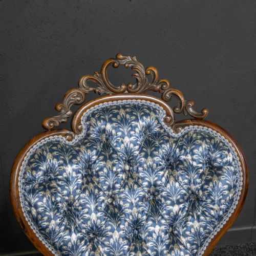 2 VICTORIAN LINER CHAIRS - ADDITIONAL PHOTO 8
