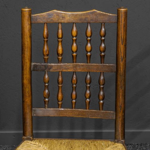 SET OF EIGHT LANCASHIRE SPINDLEBACK CHAIRS - ADDITIONAL PHOTO 2
