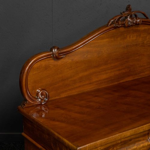 VICTORIAN MAHOGANY DRESSER - ADDITIONAL PHOTO 4
