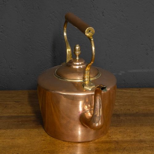 VICTORIAN COPPER KETTLE - ADDITIONAL PHOTO 2