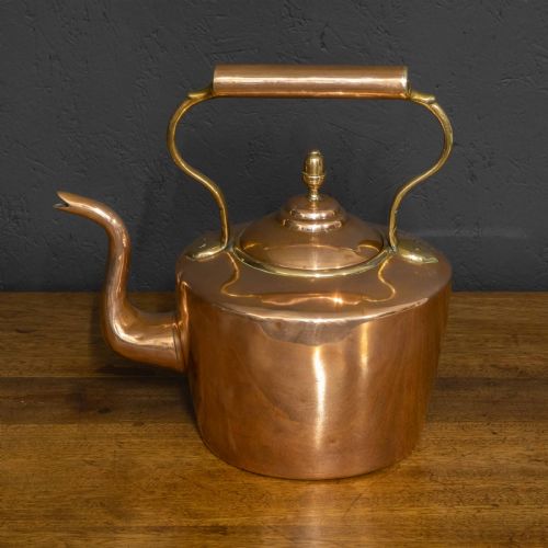 VICTORIAN COPPER KETTLE - ADDITIONAL PHOTO 3