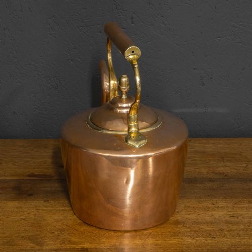 VICTORIAN COPPER KETTLE - ADDITIONAL PHOTO 4