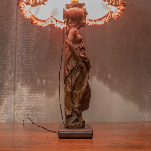 17TH CENTURY OAK CARYATID - ADDITIONAL PHOTO 4