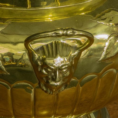 LARGE BRASS PLANTER - ADDITIONAL PHOTO 4