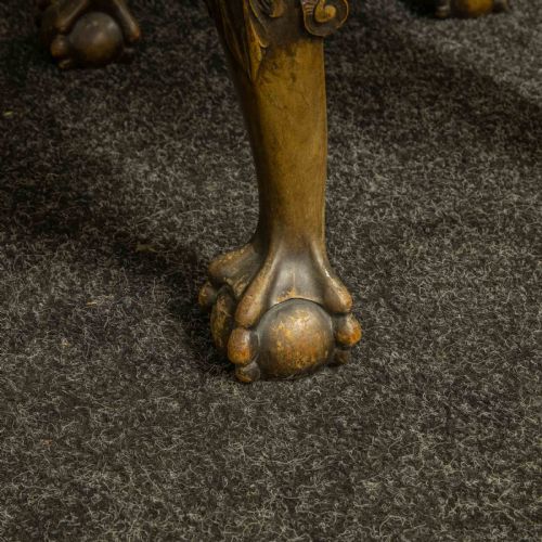 CHIPPENDALE STYLE STOOL - ADDITIONAL PHOTO 8