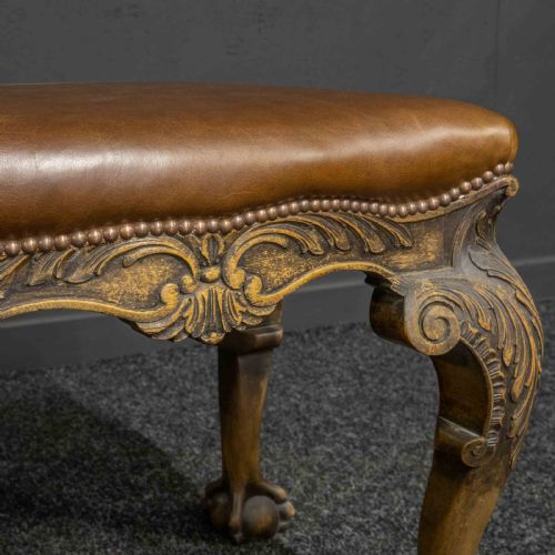 CHIPPENDALE STYLE STOOL - ADDITIONAL PHOTO 11