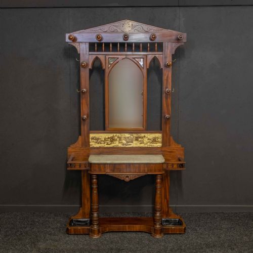VICTORIAN HALLSTAND - ADDITIONAL PHOTO 6