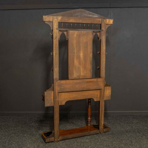 VICTORIAN HALLSTAND - ADDITIONAL PHOTO 18