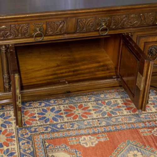 ART NOUVEAU WALNUT DRESSER - ADDITIONAL PHOTO 5