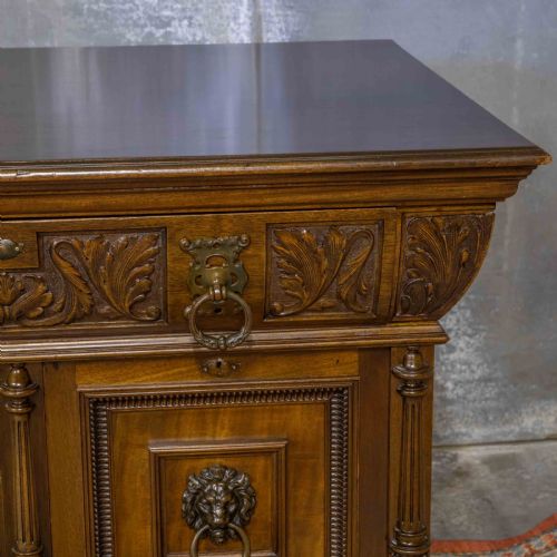 ART NOUVEAU WALNUT DRESSER - ADDITIONAL PHOTO 10