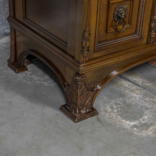 ART NOUVEAU WALNUT DRESSER - ADDITIONAL PHOTO 11