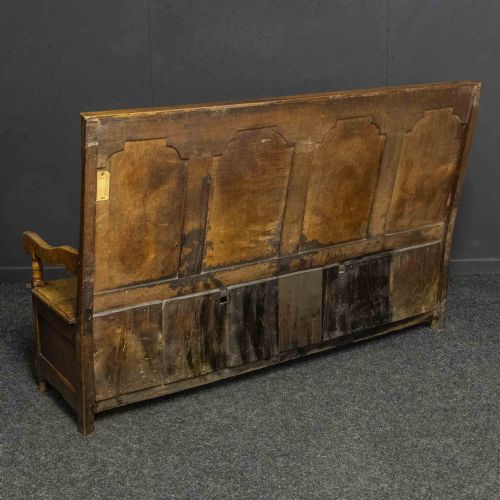 18TH CENTURY OAK SETTLE - ADDITIONAL PHOTO 7