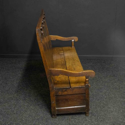 18TH CENTURY OAK SETTLE - ADDITIONAL PHOTO 9