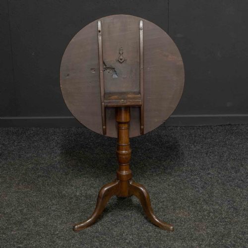 GEORGIAN MAHOGANY TRIPOD TABLE - ADDITIONAL PHOTO 1