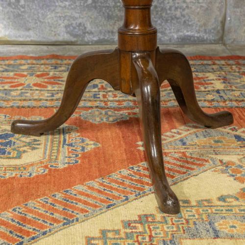 GEORGIAN MAHOGANY TRIPOD TABLE - ADDITIONAL PHOTO 2