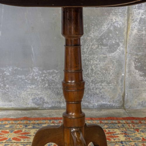 GEORGIAN MAHOGANY TRIPOD TABLE - ADDITIONAL PHOTO 6