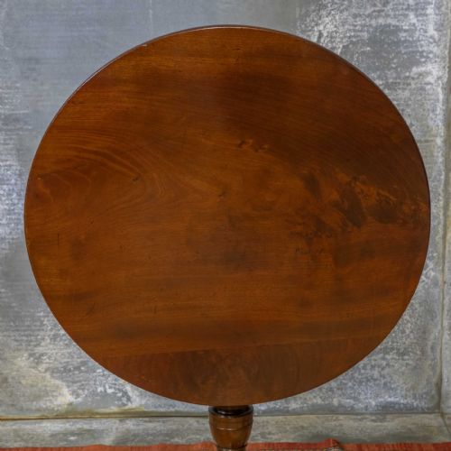 GEORGIAN MAHOGANY TRIPOD TABLE - ADDITIONAL PHOTO 7