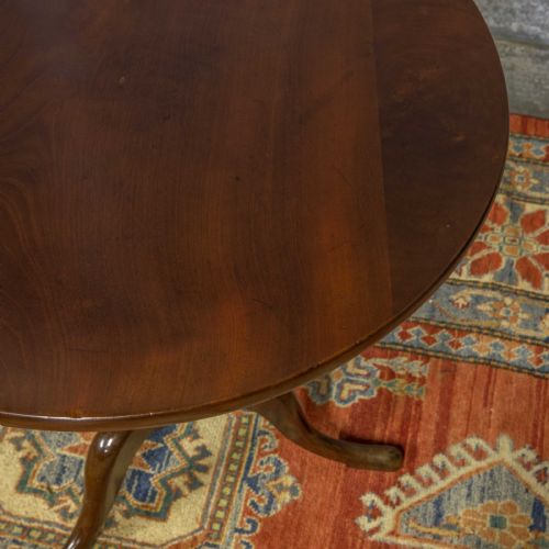 GEORGIAN MAHOGANY TRIPOD TABLE - ADDITIONAL PHOTO 9