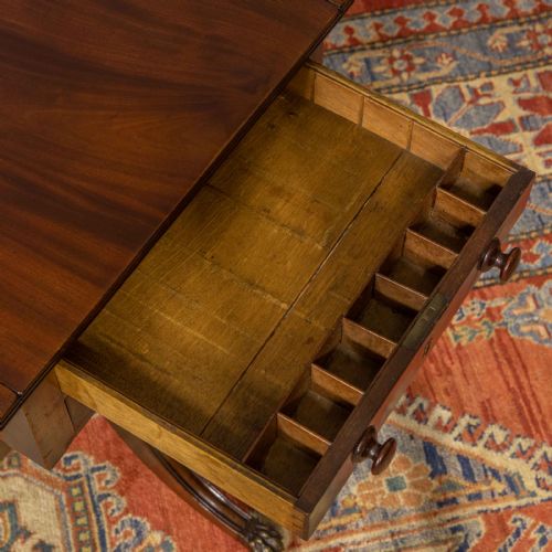 REGENCY LADIES WORKTABLE - ADDITIONAL PHOTO 5