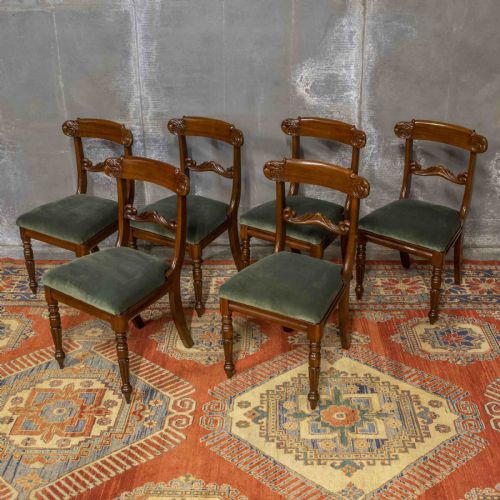 SET OF SIX WILLIAM 4TH CHAIRS - ADDITIONAL PHOTO 1