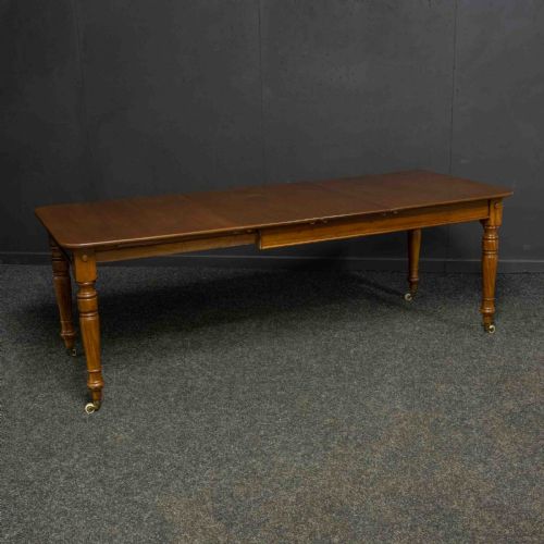 victorian extending table - CATEGORY: ANTIQUE TABLES - DATED VICTORIAN