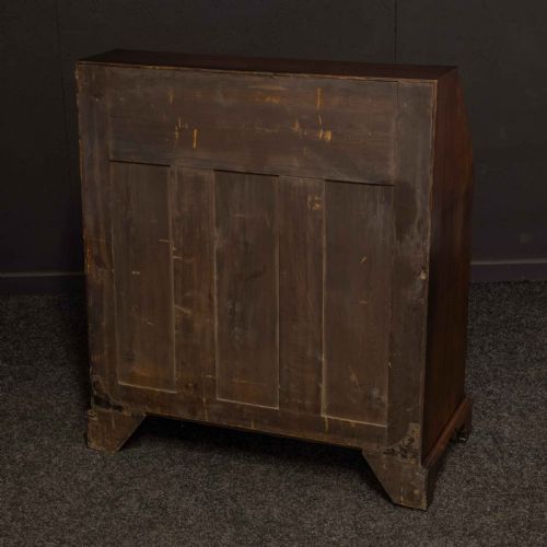 GEORGIAN MAHOGANY BUREAU - ADDITIONAL PHOTO 13